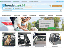 Tablet Screenshot of hondenrek24.nl